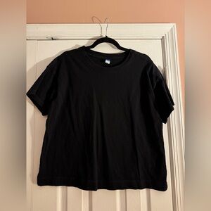 Old Navy - XL Black Boxy Tee